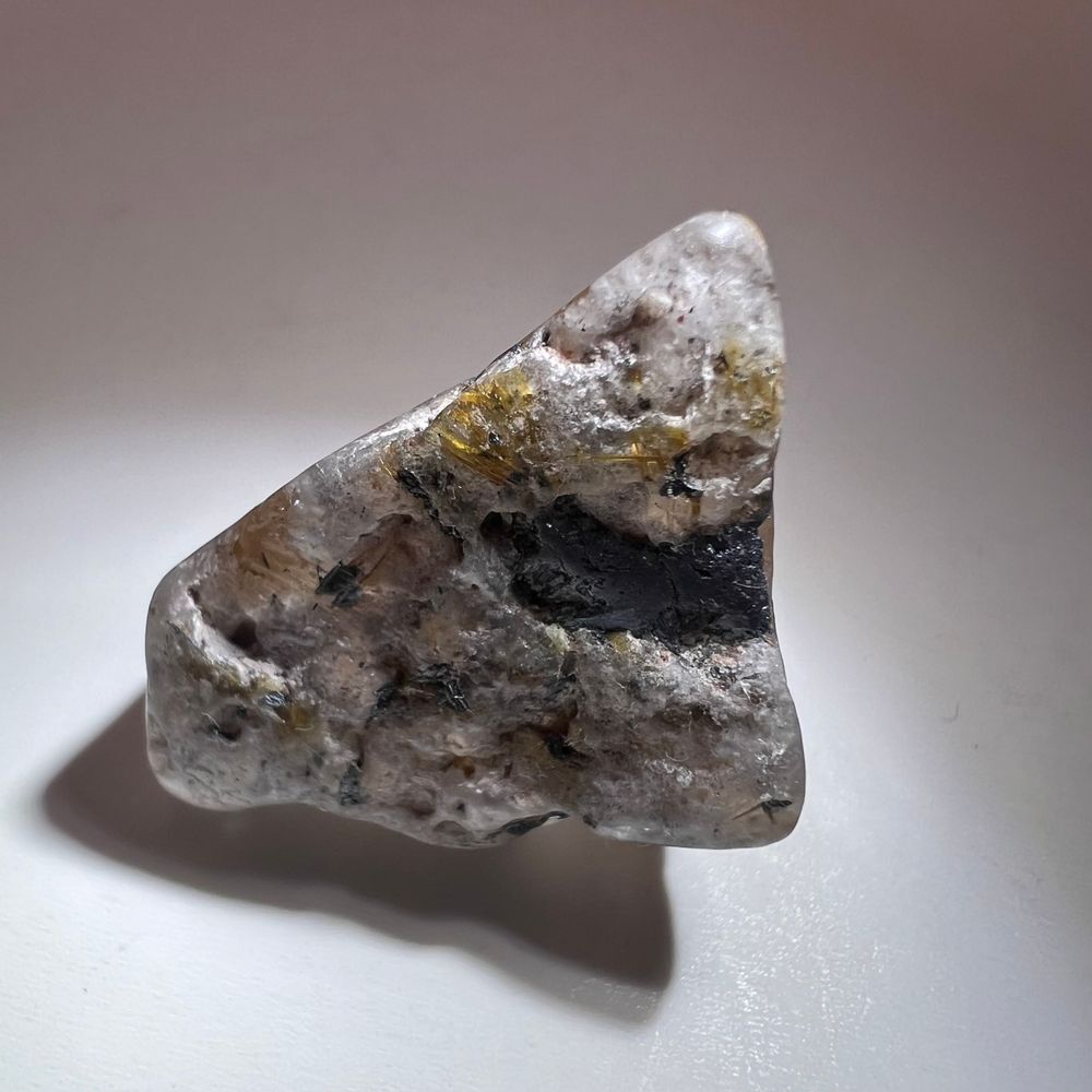 Golden Rutilated‎ Quartz Crystal Freeform - Picture 4 of 12